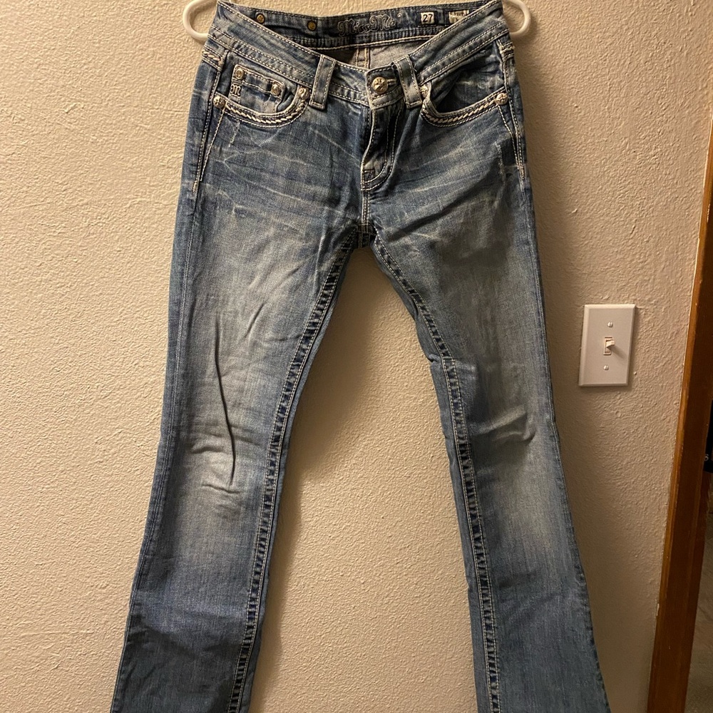 Miss Me jeans, great quality, bootcut style